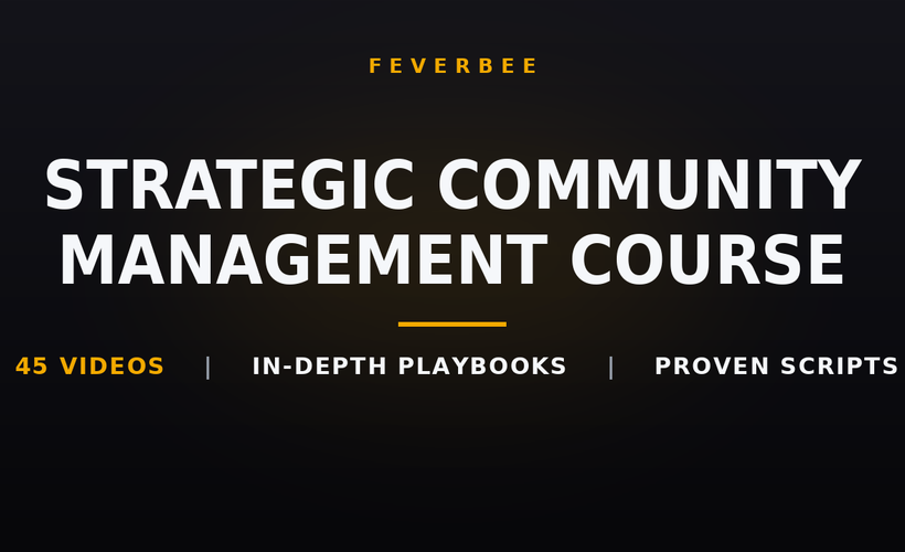 Strategic Community Management - 2026