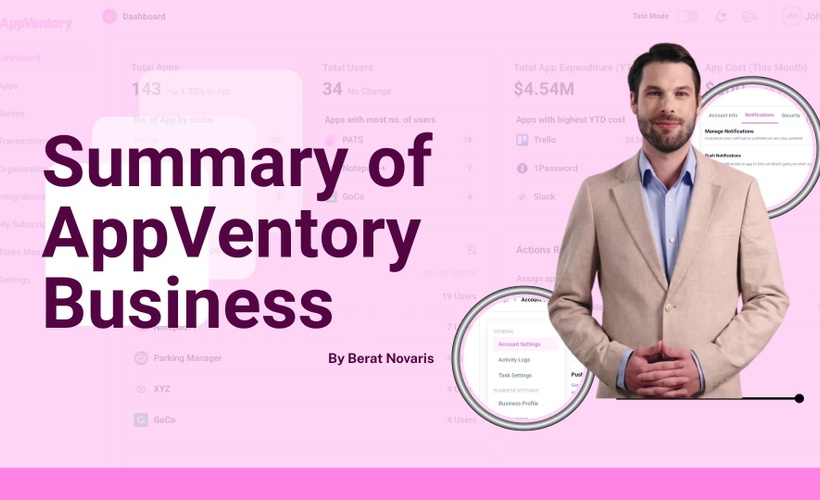 Summary of AppVentory for Advisors