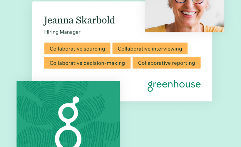 Collaborative hiring badge