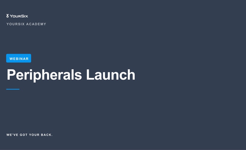 WEBINAR: Extending YourSixOS with Peripherals