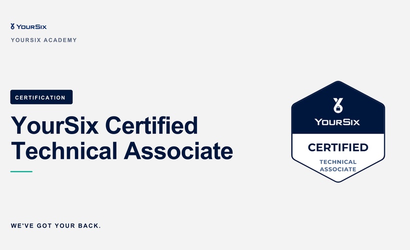  YourSix Certified Technical Associate